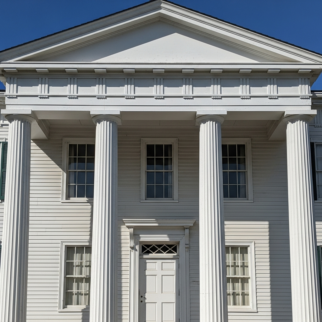 Greek Revival Home Features You Can Spot Easily