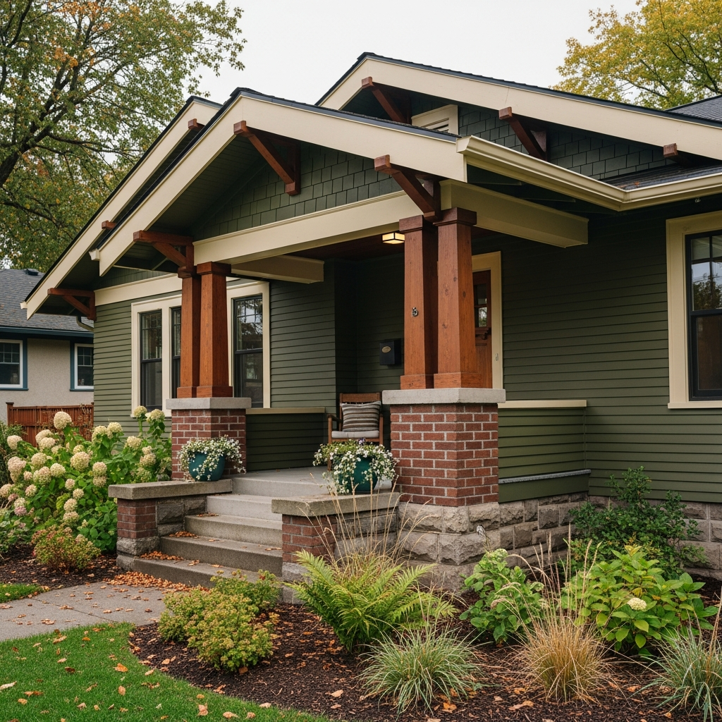 Craftsman Bungalow Exterior Colors — Authentic Palettes That Work