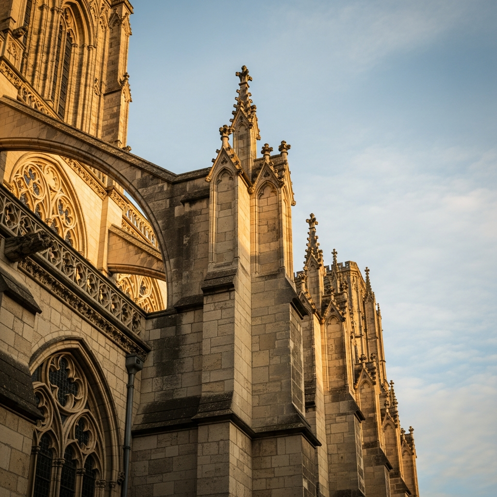 Flying Buttress Explained - Gothic Engineering Basics