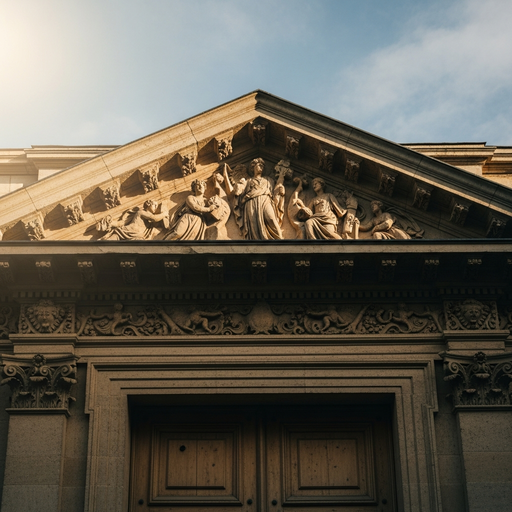 Pediments Explained: What the Triangle Above Your Door Really Means