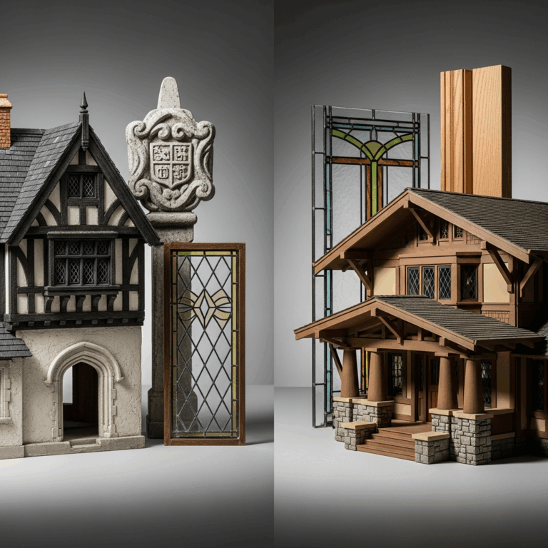 Tudor Revival vs Craftsman Style How to Tell Them Apart